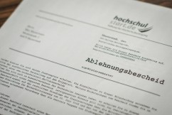 Ablehnungsbescheid